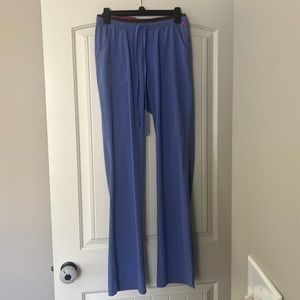 Heart and Soul Ceil Blue scrub pants